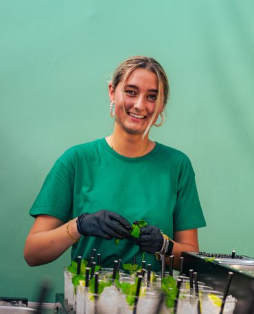 Kaylee De verbindende schakel in Feestkoning​